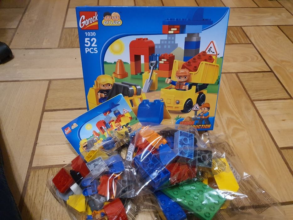 Новый детский конструктор Gorock "Стройка", Легосовместим