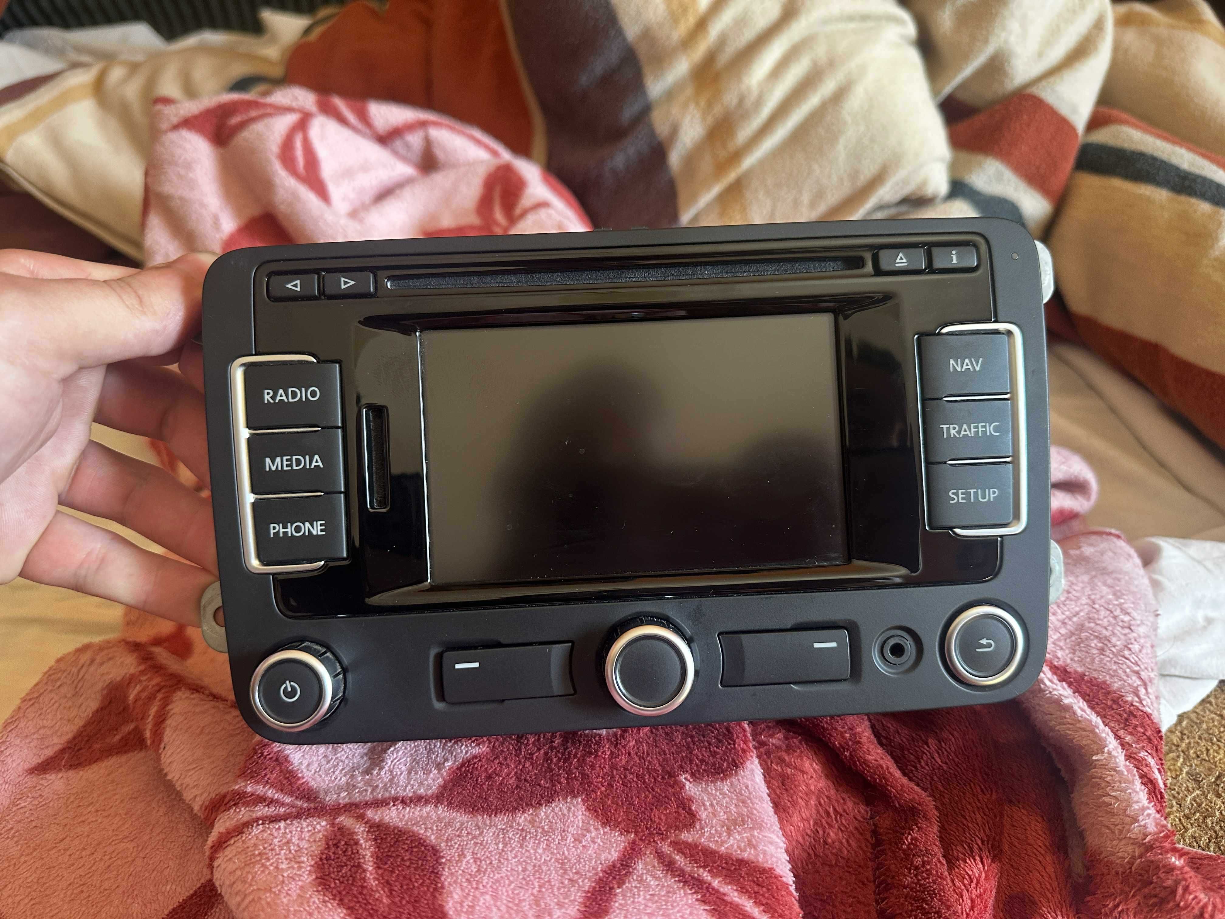 Radio Nawigacja RNS310 VW Volkswagen Golf VI passat seat + antena GPS