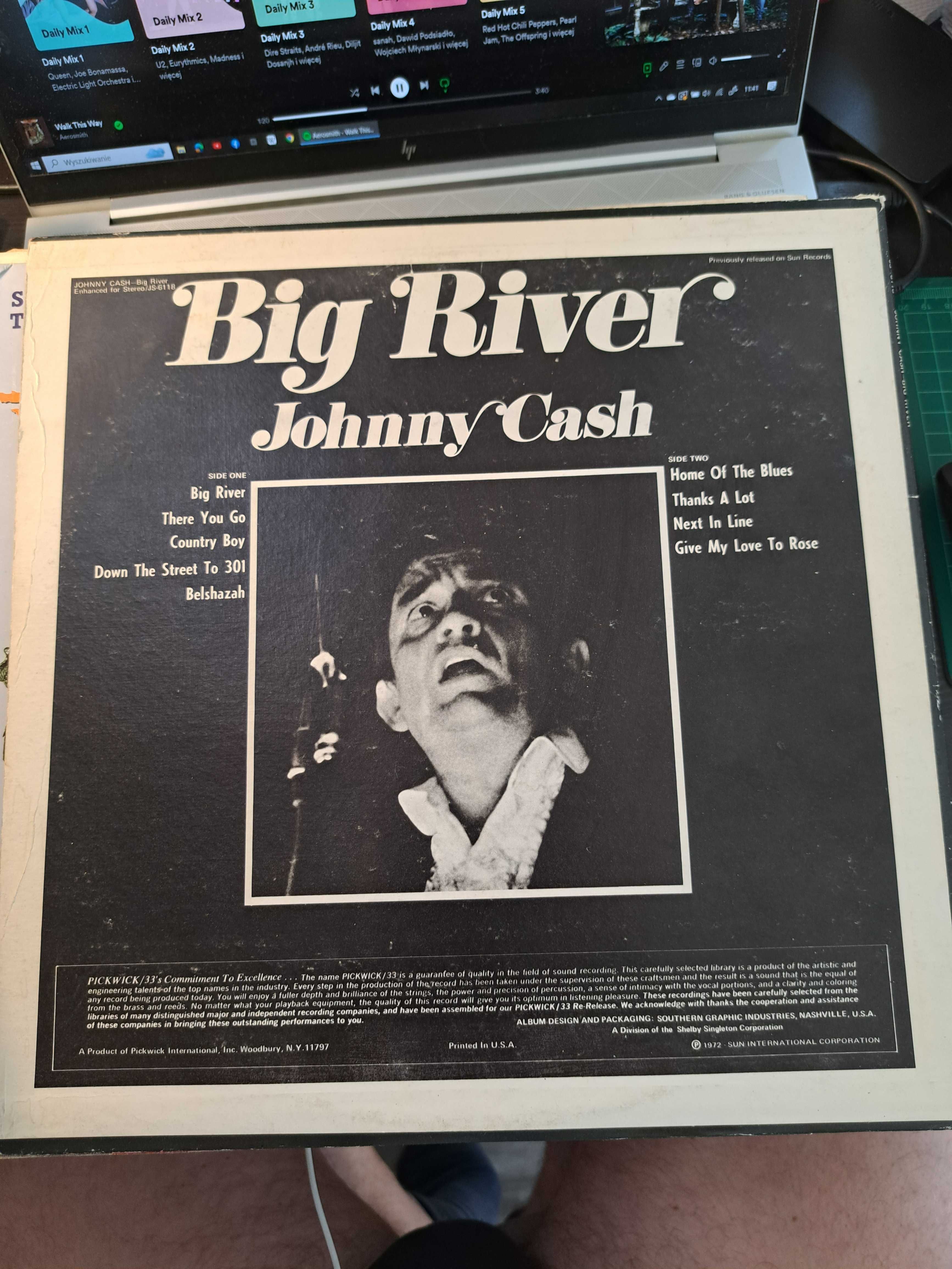 Johny Cash Big River winyl