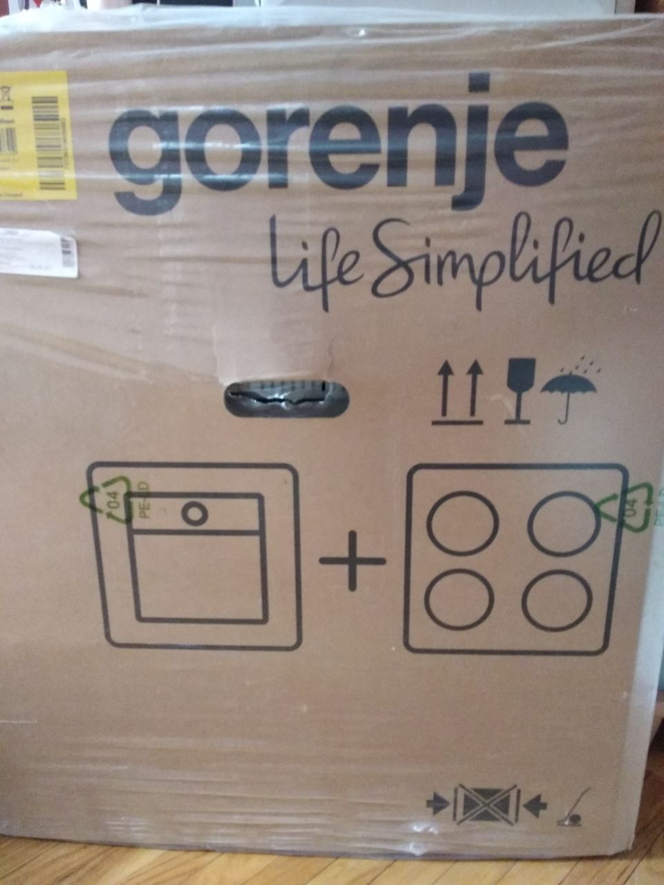 Духовой шкаф электрический Gorenje BO6737E02X + Варочная поверхность