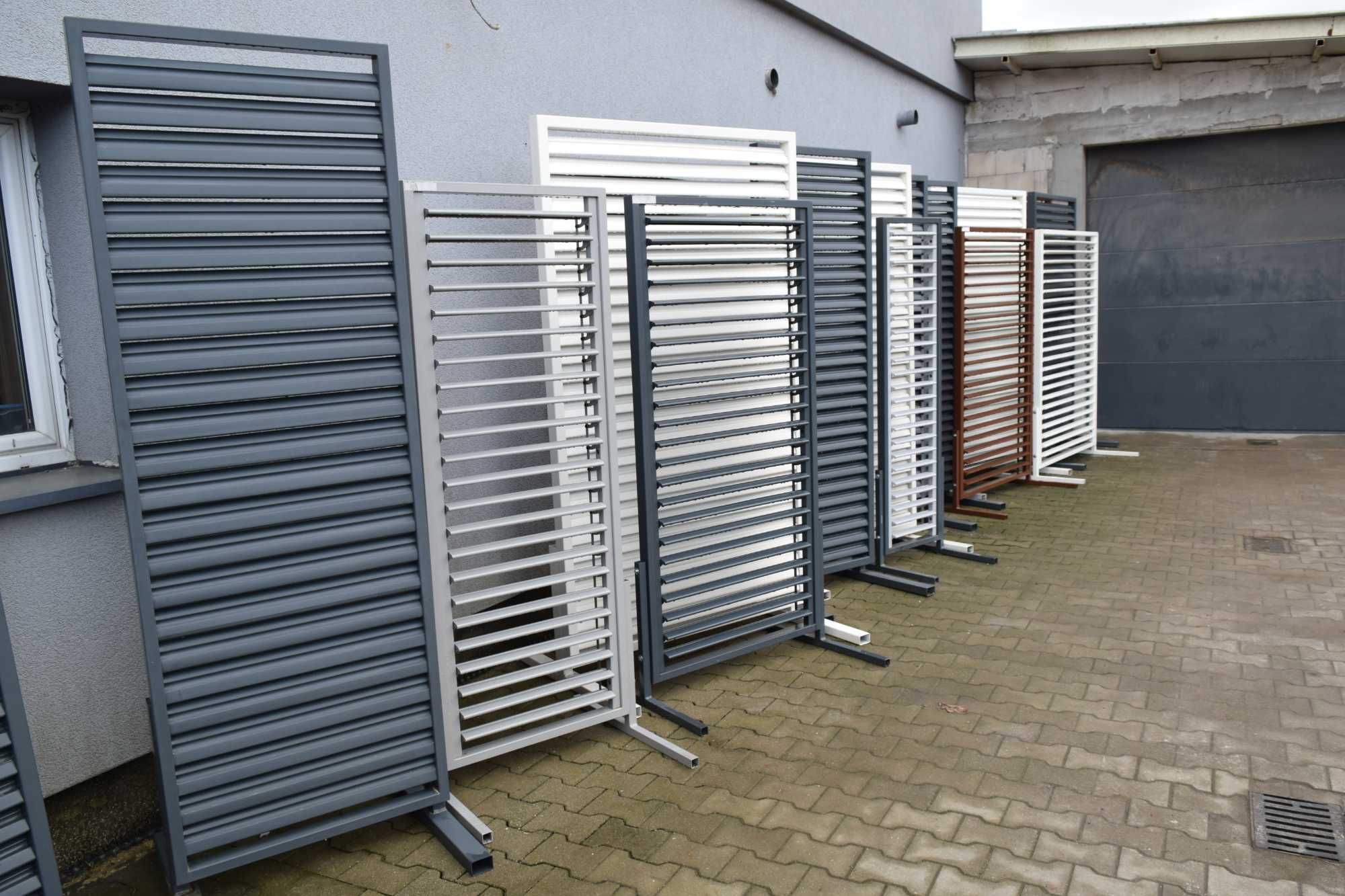 Ruchoma deseczka metalowa, panel żaluzjowy, żaluzje ogrodowe, pergola