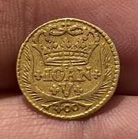 Moeda ouro D. JOAO V Pinto 480 Reis 1738