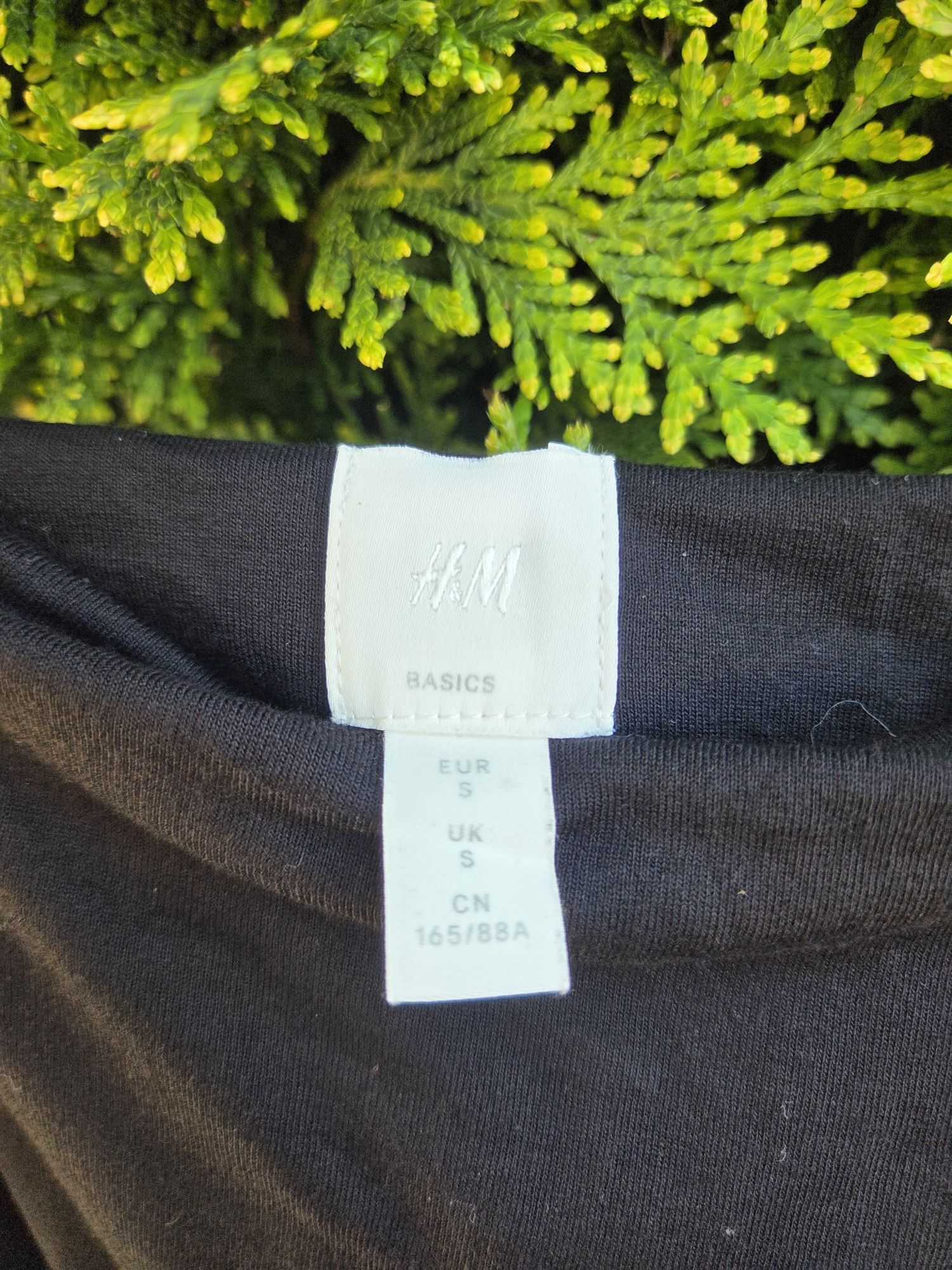Kombinezon czarny, h&m, S, cieniutkie ramiączka