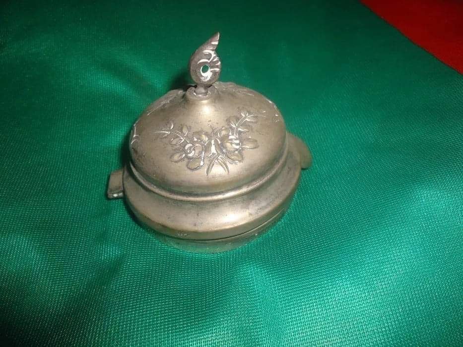 Tampa em Prata jarra