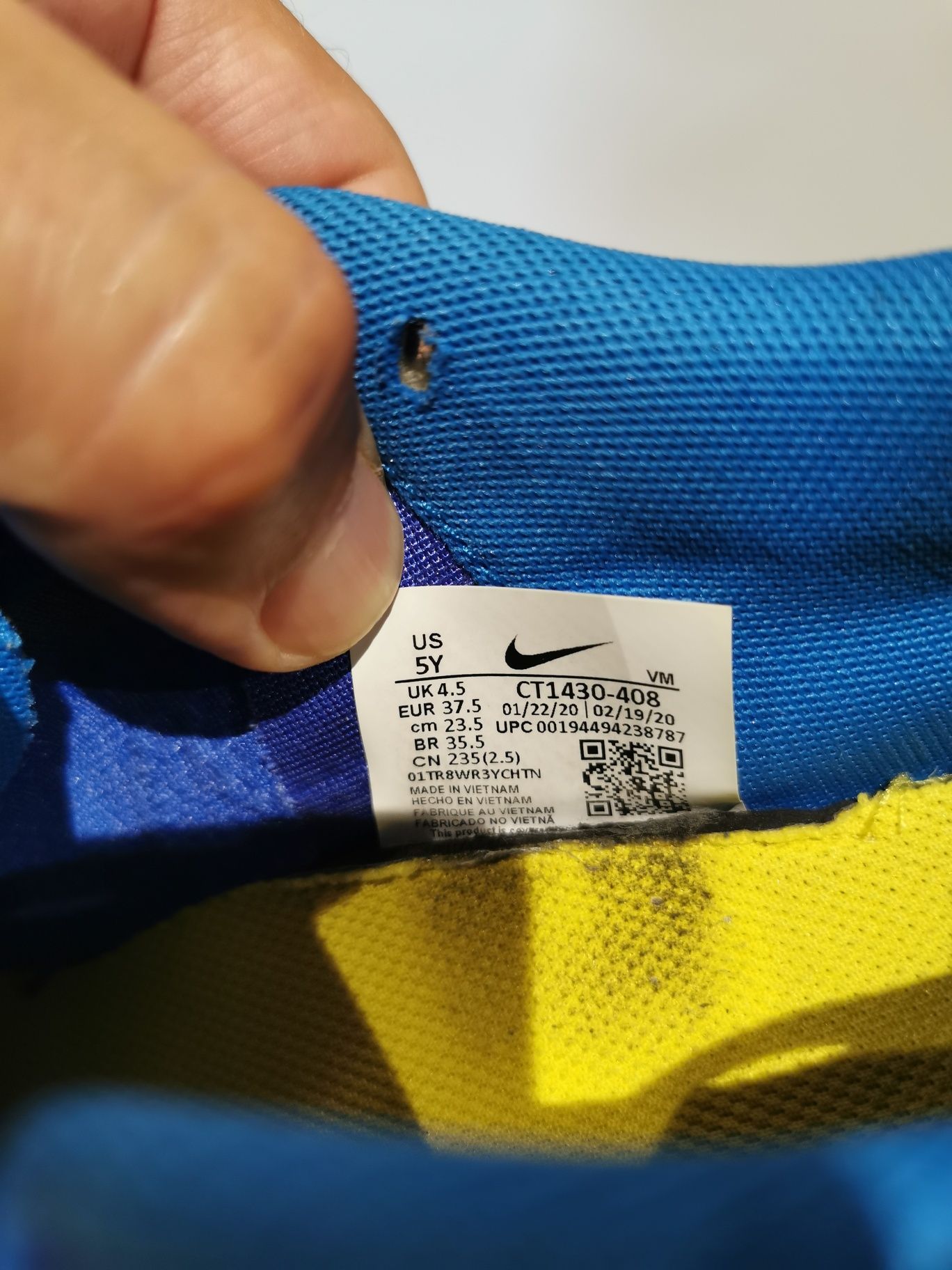 Ténis Nike tam 37,5 como novos