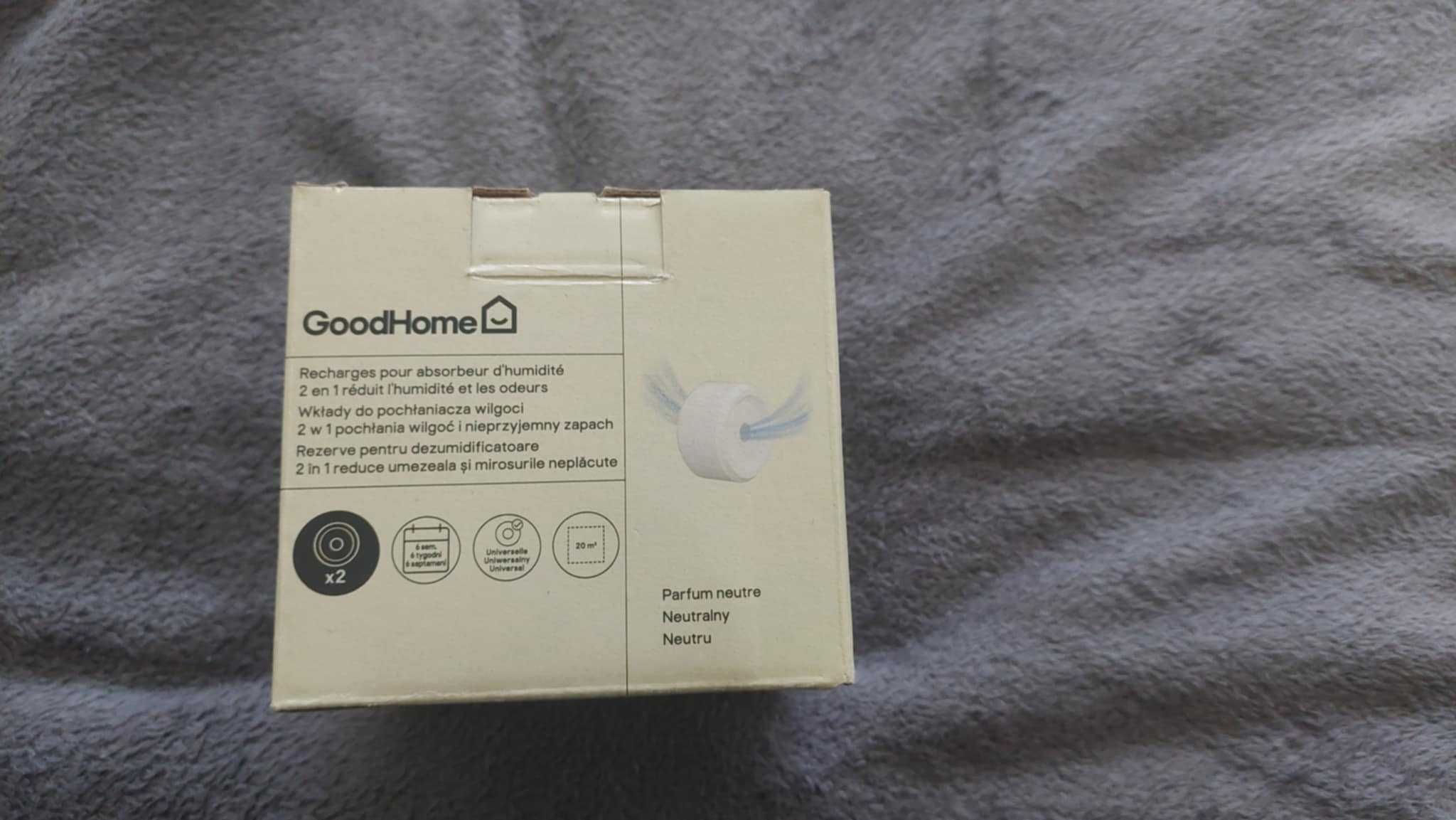 2x Wkład do pochłaniacza wilgoci GoodHome neutral x450 g