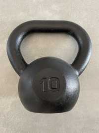 Kettlebell żeliwny 10 kg