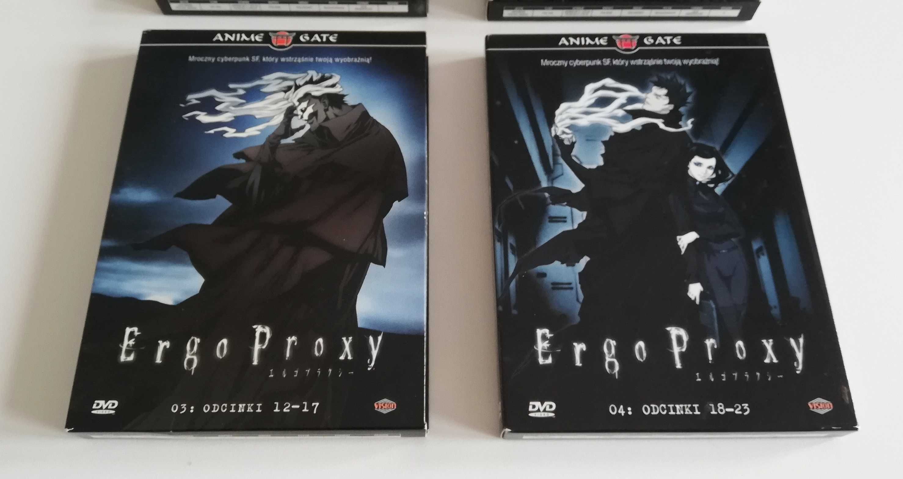 Ergo Proxy, Anime, Komplet 4 DVD , Booklet, Unikat, PL