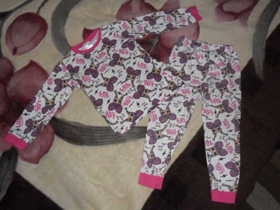 Піжама лол 6-7 років, пижама для девочки хлопок
