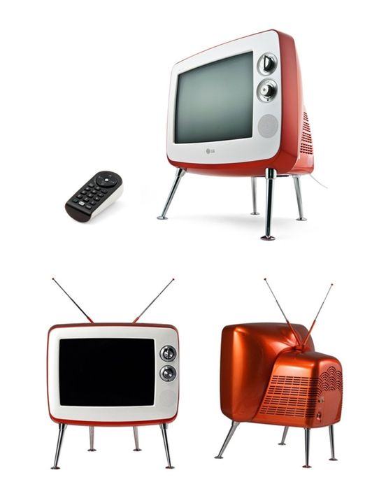 Телевизор LG Retro дизайн