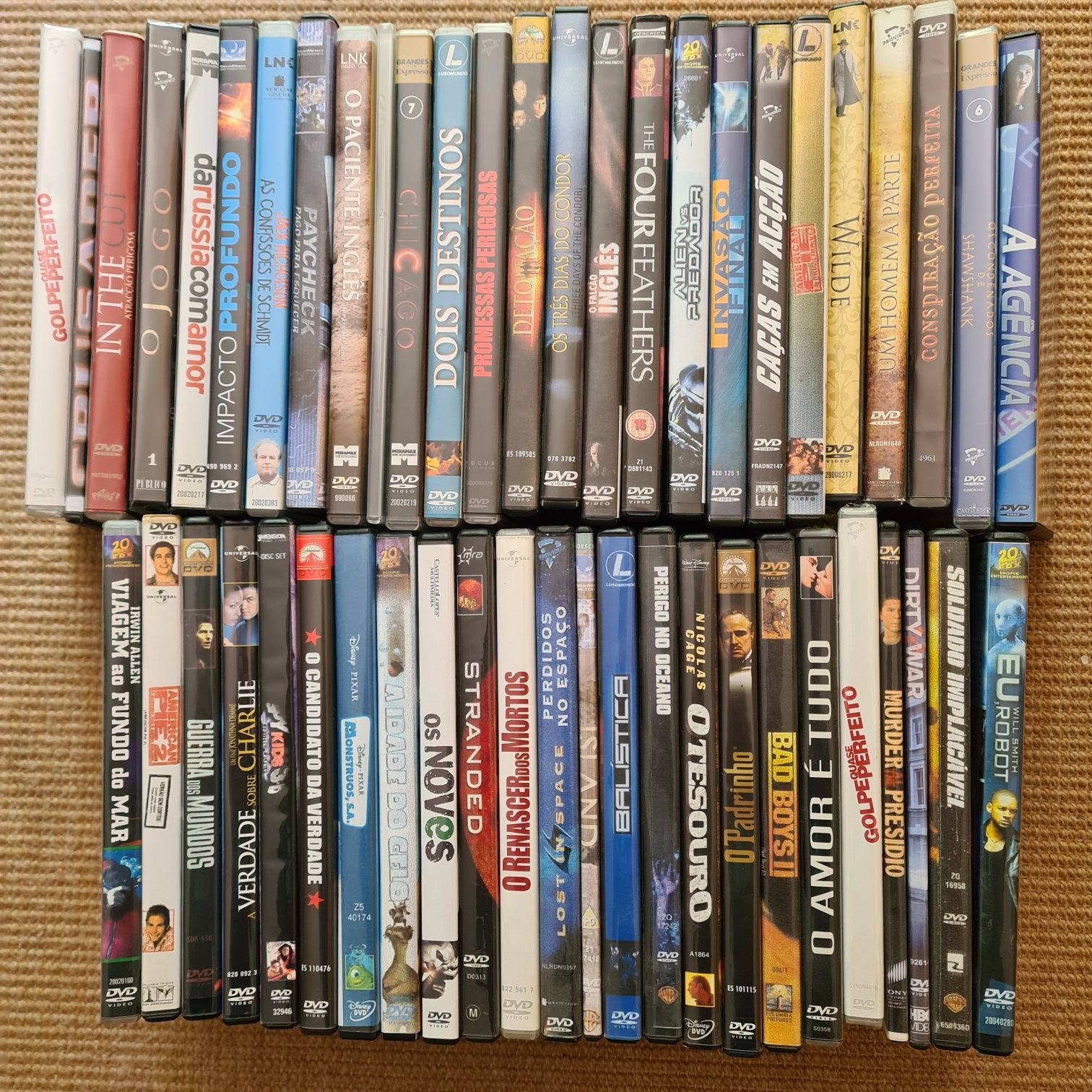 50 filmes em DVD