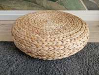 Pufa rattan wiklinowa IKEA Alseda