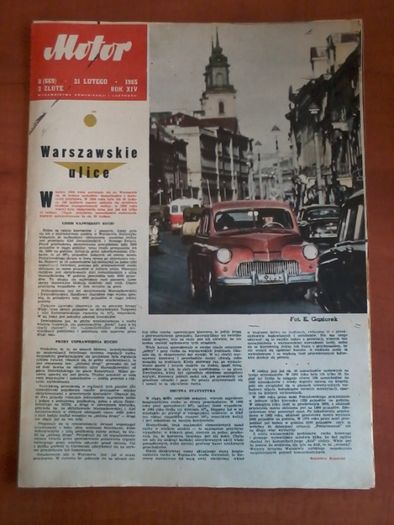 Tygodnik Motor nr 8 1965