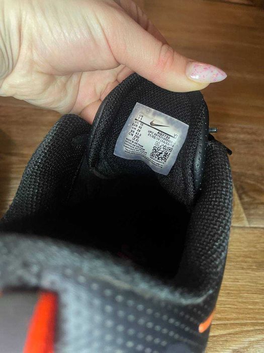 Чоловічі шкіряні кросівки Nike Zoom Winflo 8 Black Orange