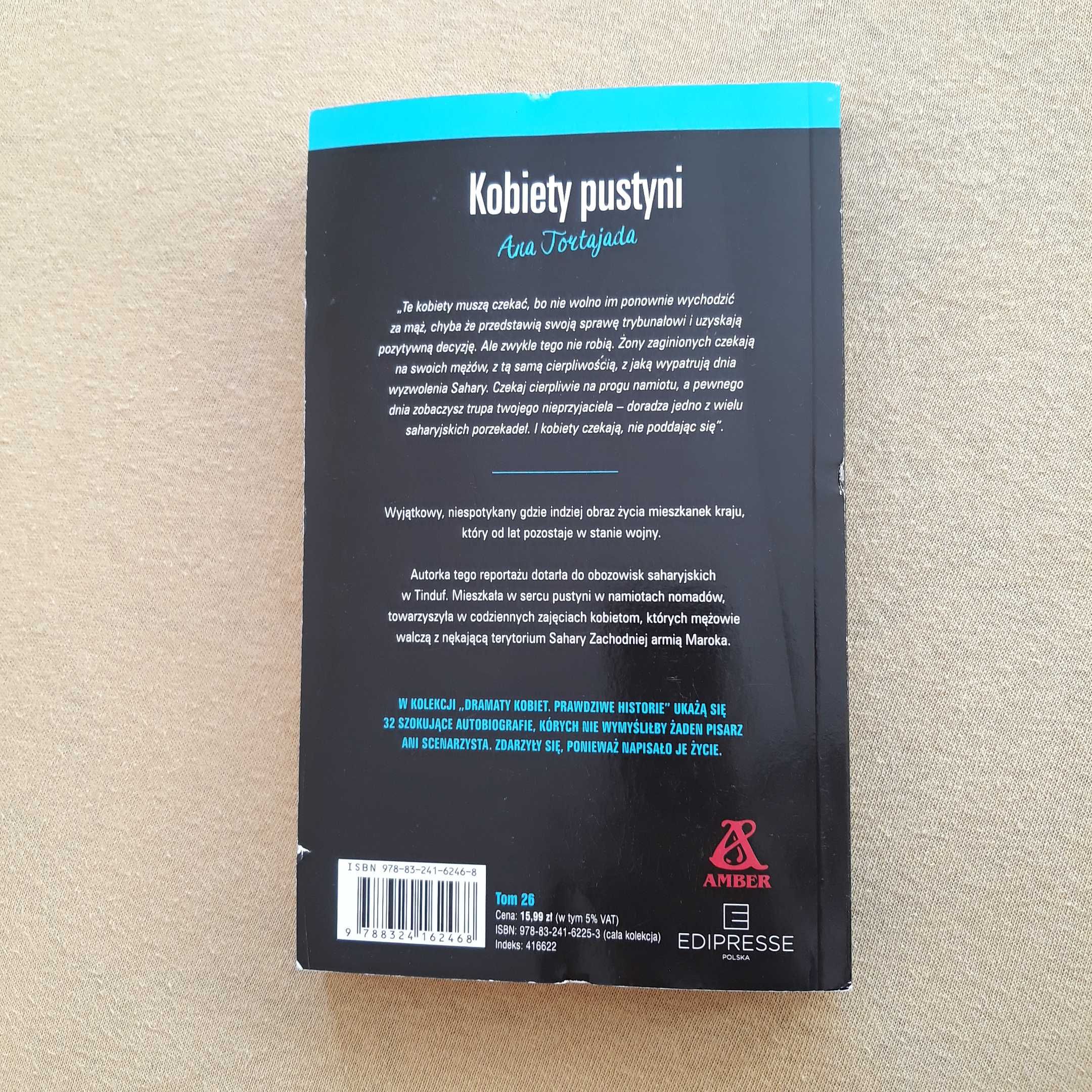 Książka Ana Tortajada "Kobiety pustyni". Tom 26, AMBER.