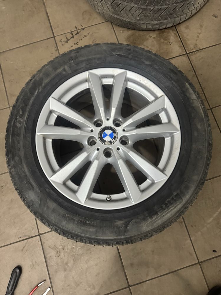 Диски r18 5/120 с резиной 255/55 BMW x5 x6 f15 f16 e70 e71