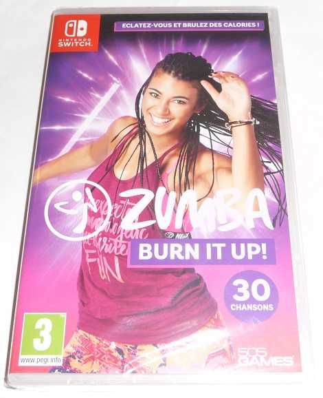 ZUMBA Burn it Up! Nintendo SWITCH + Lite + Oled = Wejherowo