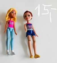Zestaw 4 lalek barbie on the go + biedronka