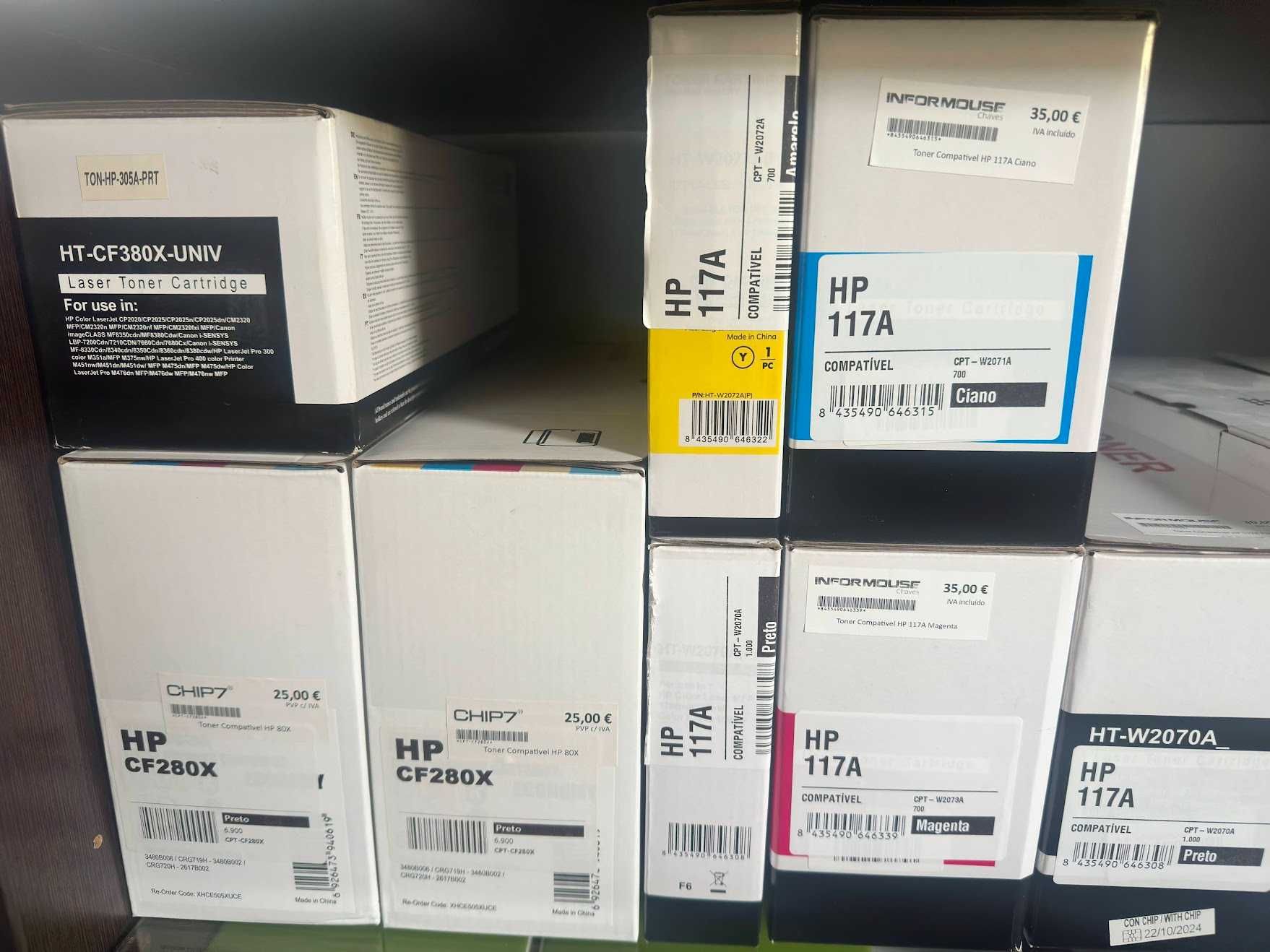 Toners Reciclados e Compativeis
