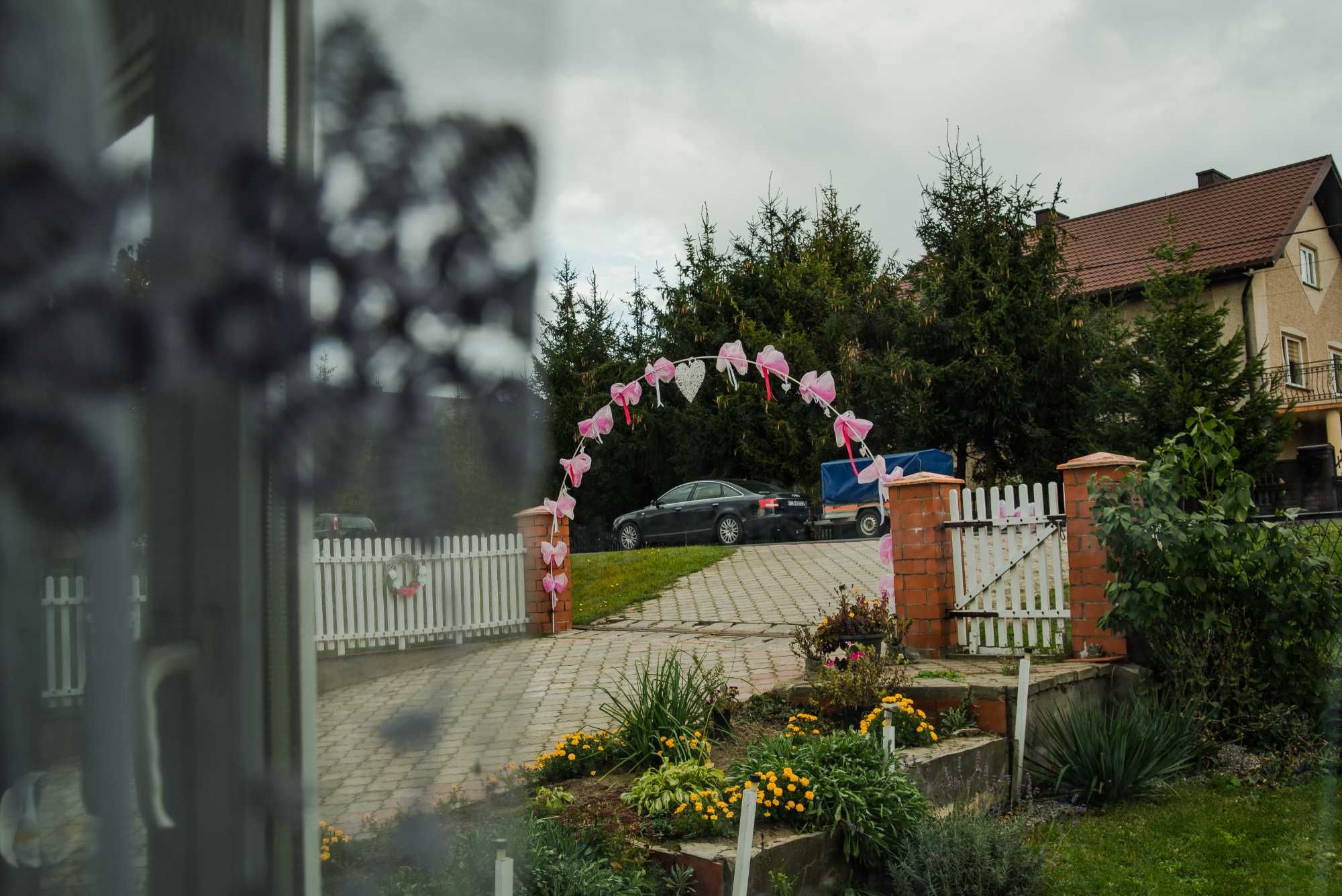 Ozdoby ślubne, brama ślubna, wianki