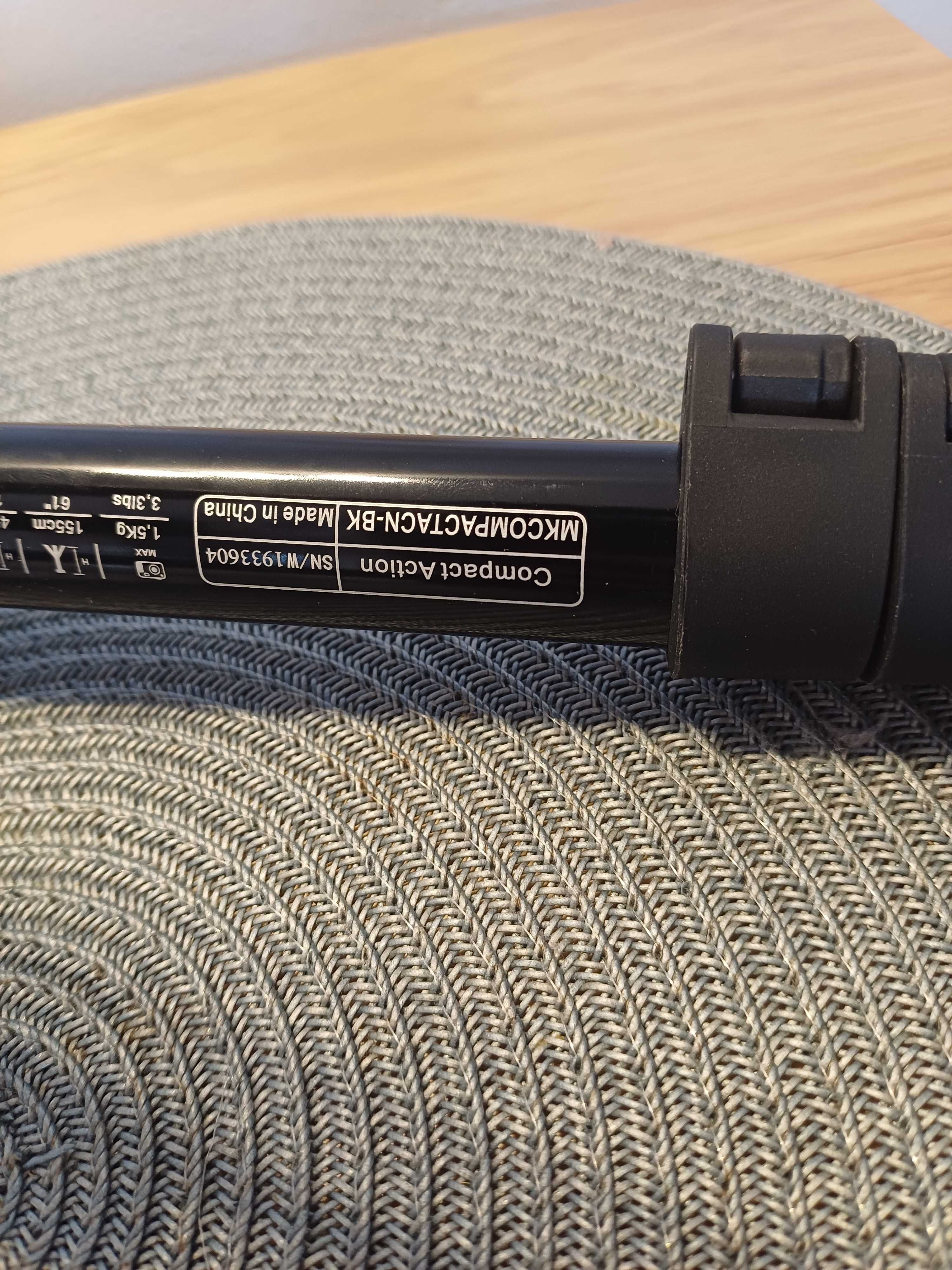 Statyw Manfrotto compact action 5 sekc. czarny MKCOMPACTACN-BK