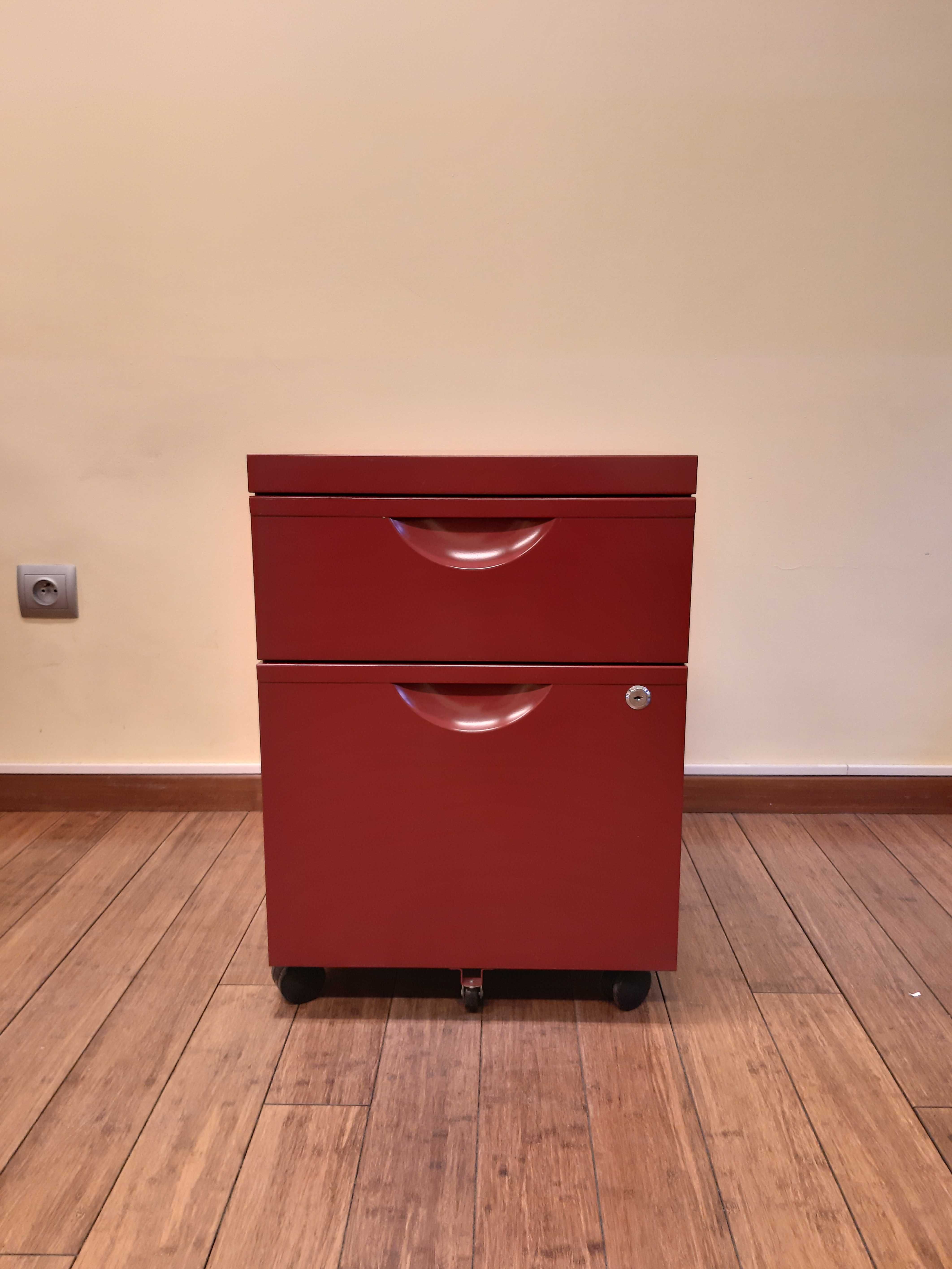 Szafka pod biurko na kółkach IKEA