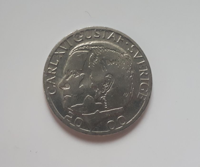 Szwecja moneta 1 korona 2000 r.