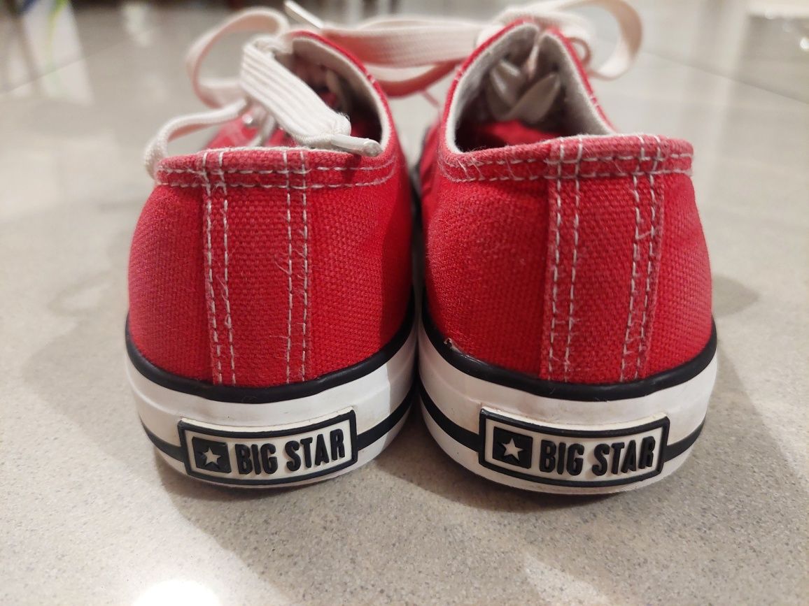 Buty trampki Big Star czerwone 34