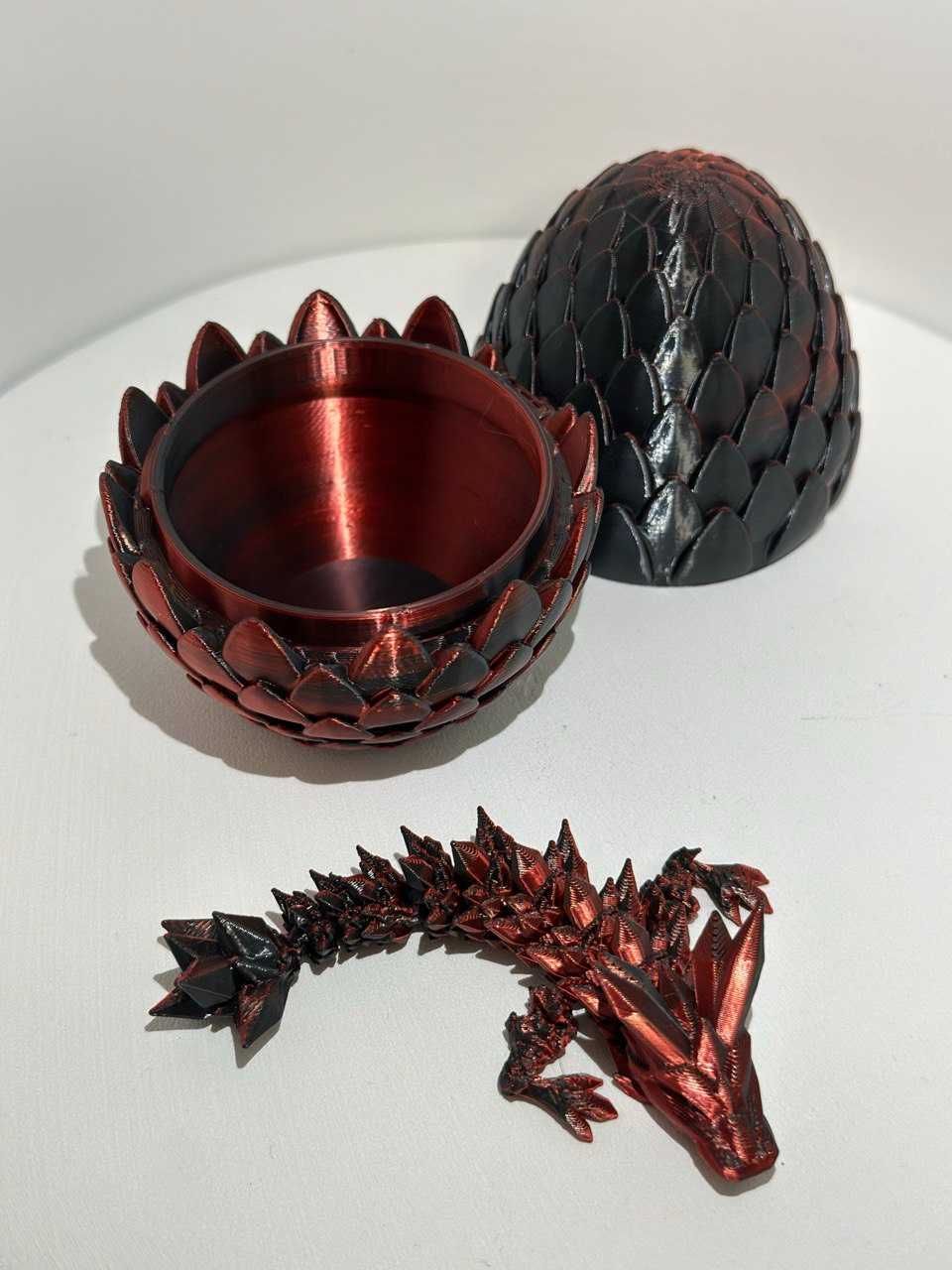 Efektowne jajo “Dragon Egg” 3D 30 zł (Smoczek opcjonalnie 15 zł/20 zł)