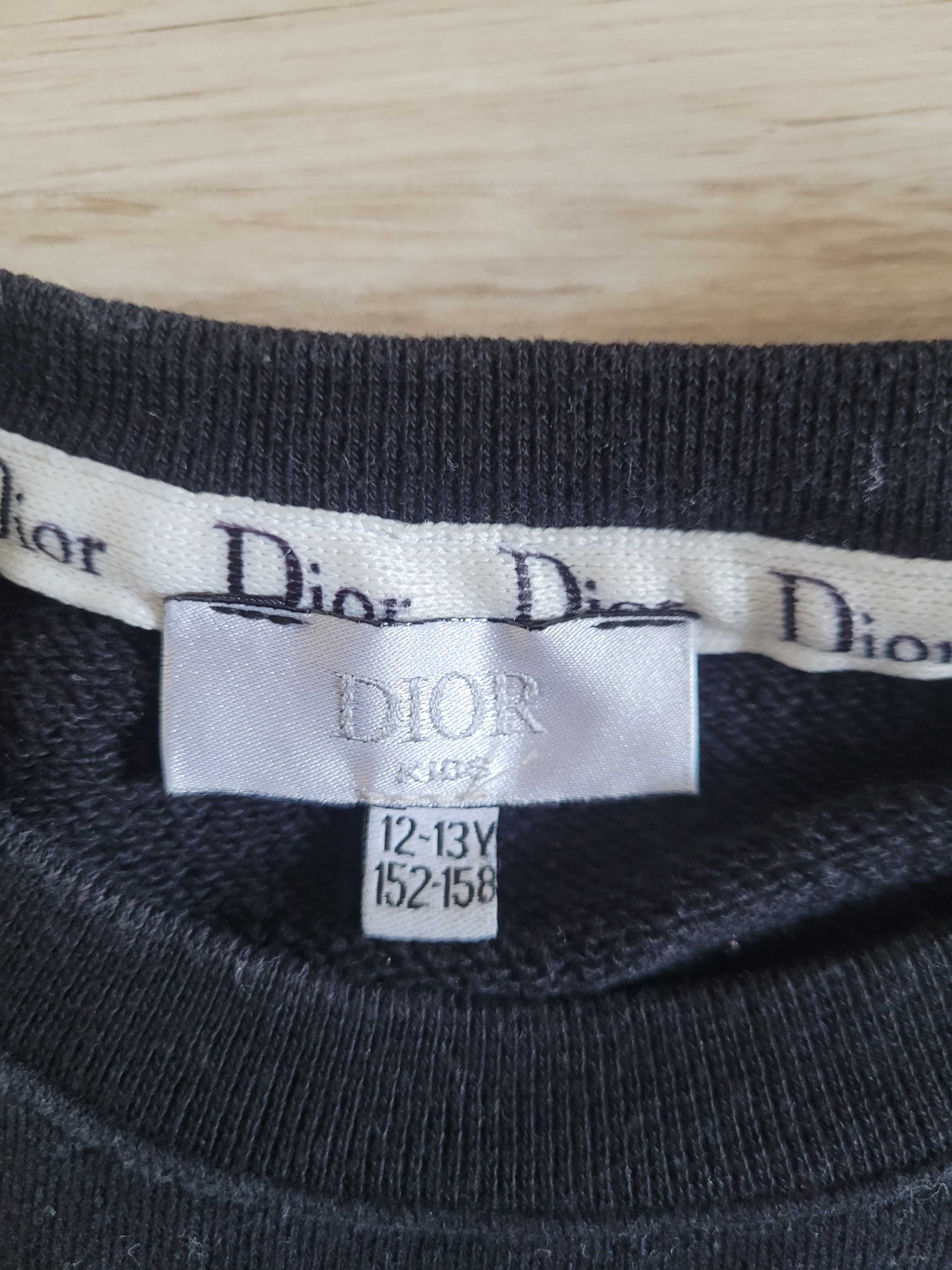 Czarna bluza Dior na 152/ 158 cm