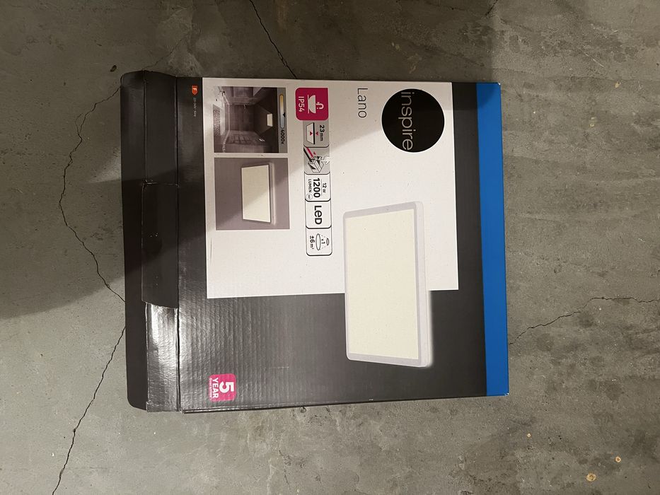 Luz Led Quadrada Nova