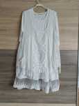 Włoska bawełniana sukienka boho 2w1 plus size