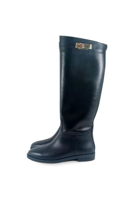 Сапоги кожанные