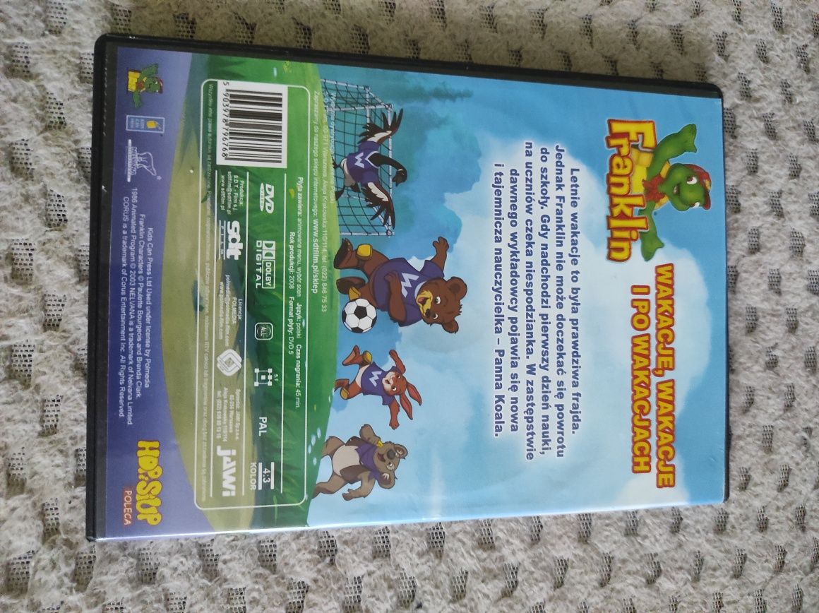 Bajka na dvd - Franklin.