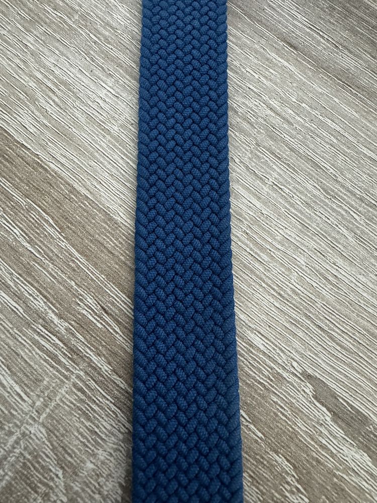 Bracelete Solo Original entrançada azul Tam. 8 Apple Watch