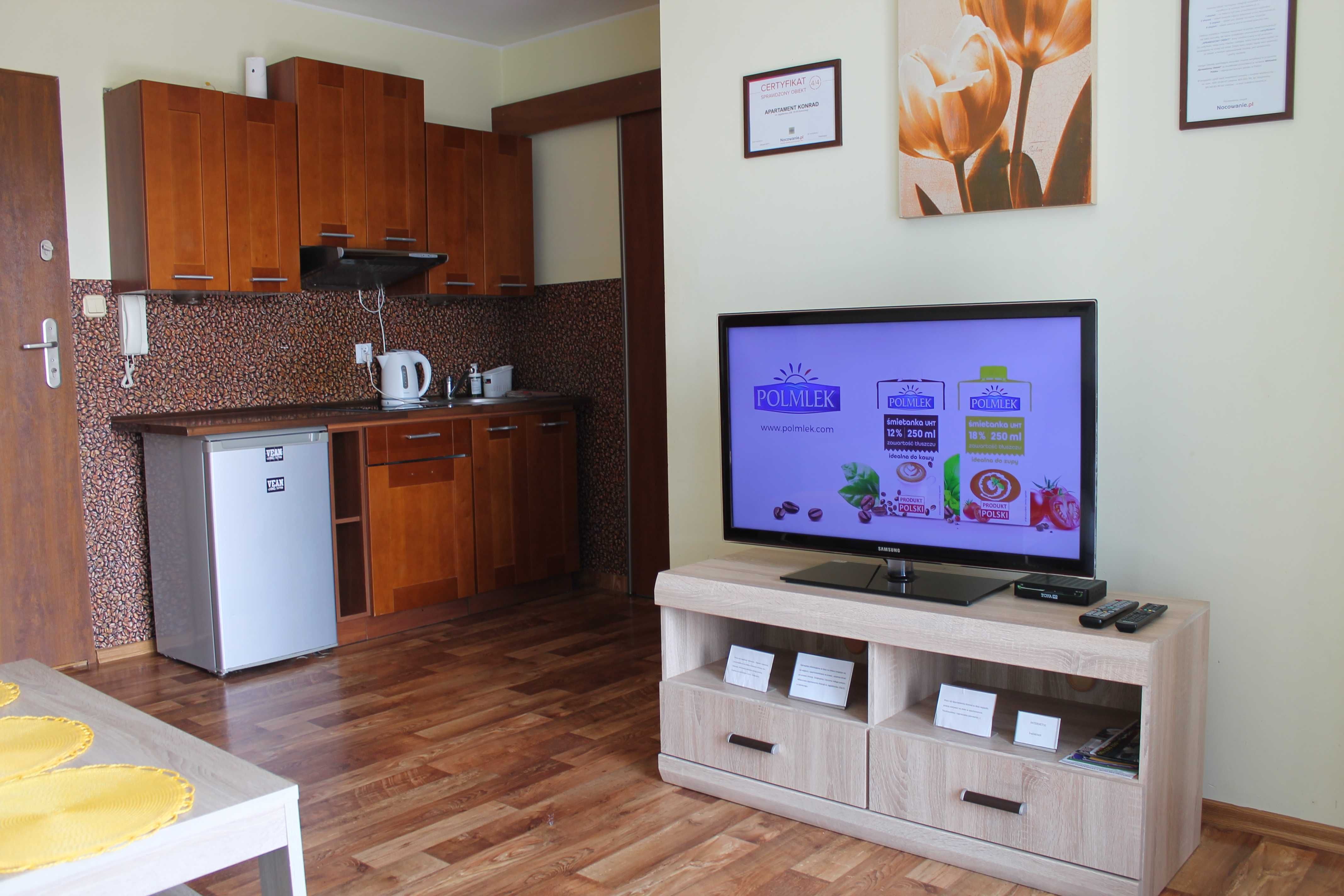 Apartament Konrad w centrum 600 m od morza  . Wolne terminy !