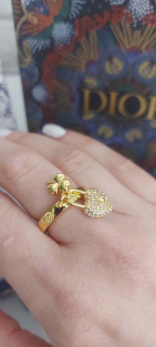 Dior CD кольцо премиум