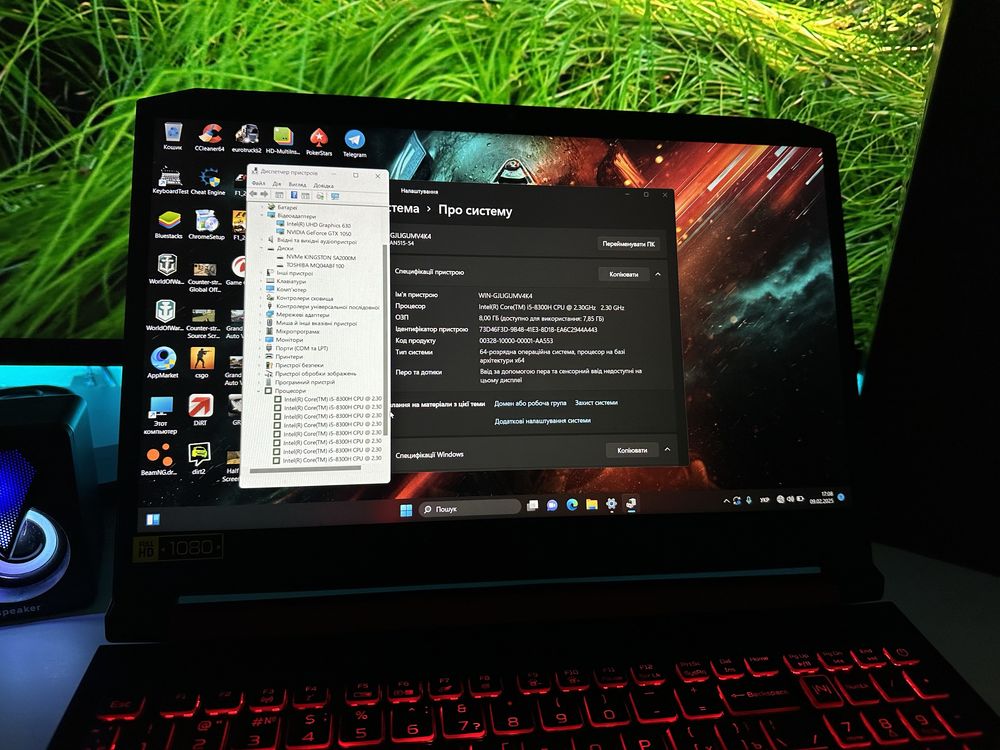 ТОП! Игровой Быстрый Acer NITRO 5 + Полный Комплект