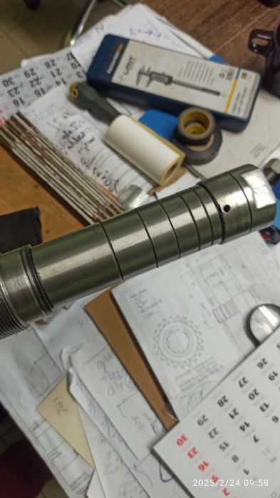 trzpień wymienny do frezarki dolnowrzecionowej gomad