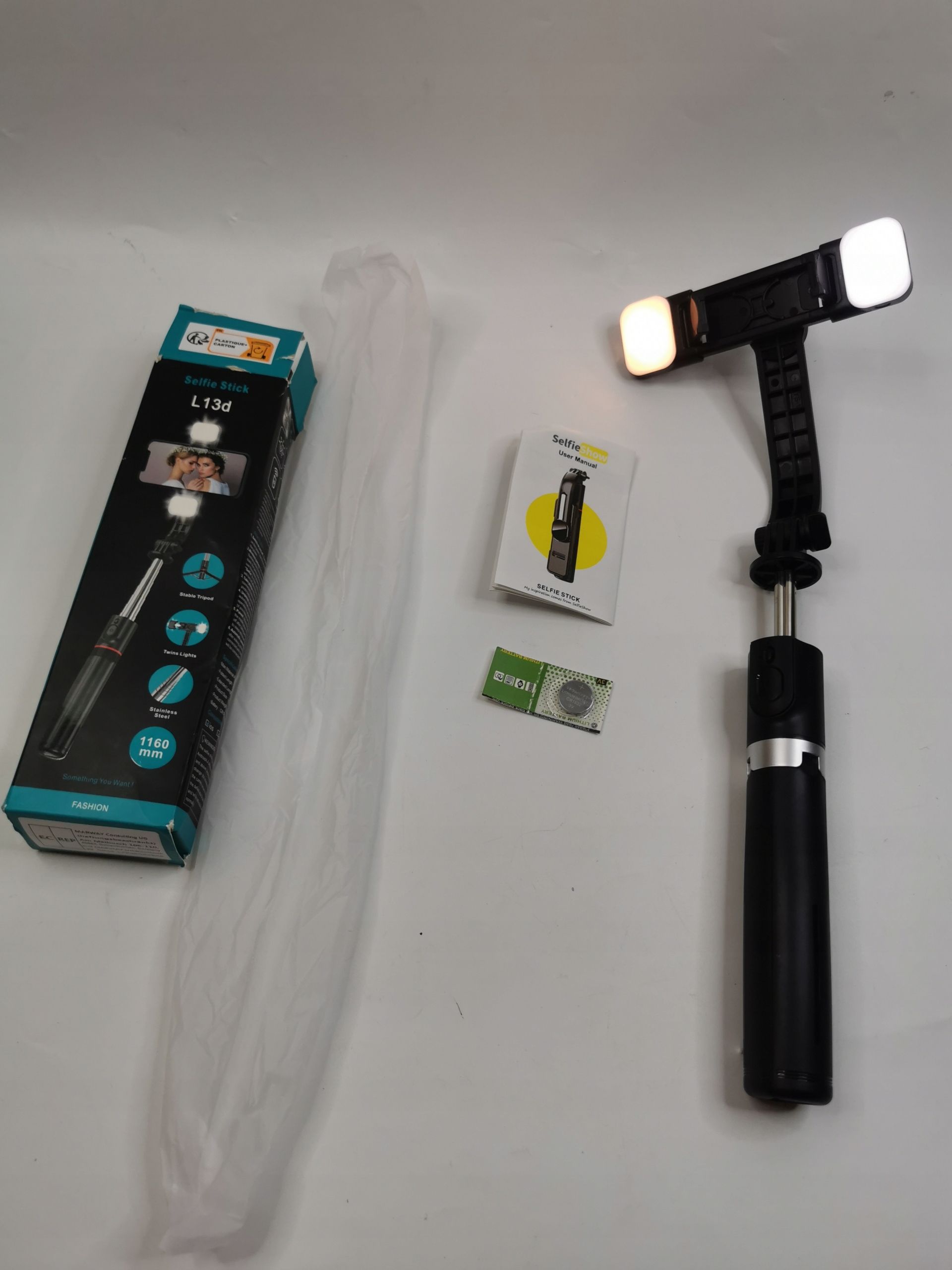 Selfie-Stick Selfie Show L13D Czarny