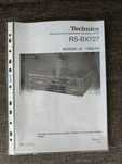 Technics RS-BX707 lub RS-BX727 instrukcja PL