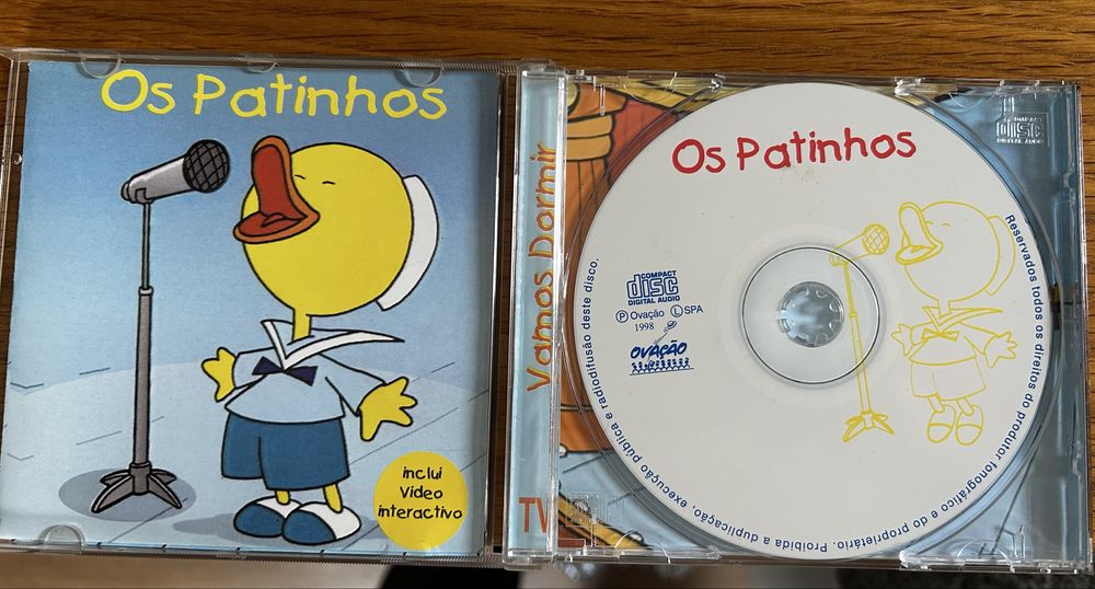 CD de música - Os Patinhos