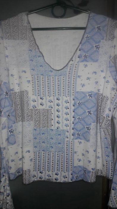 Нежная фирменная блуза, блузка в этно стиле, 96% вискозы, 50-52-54 раз