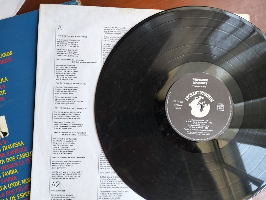 Disco de vinil LP Fernando Marques