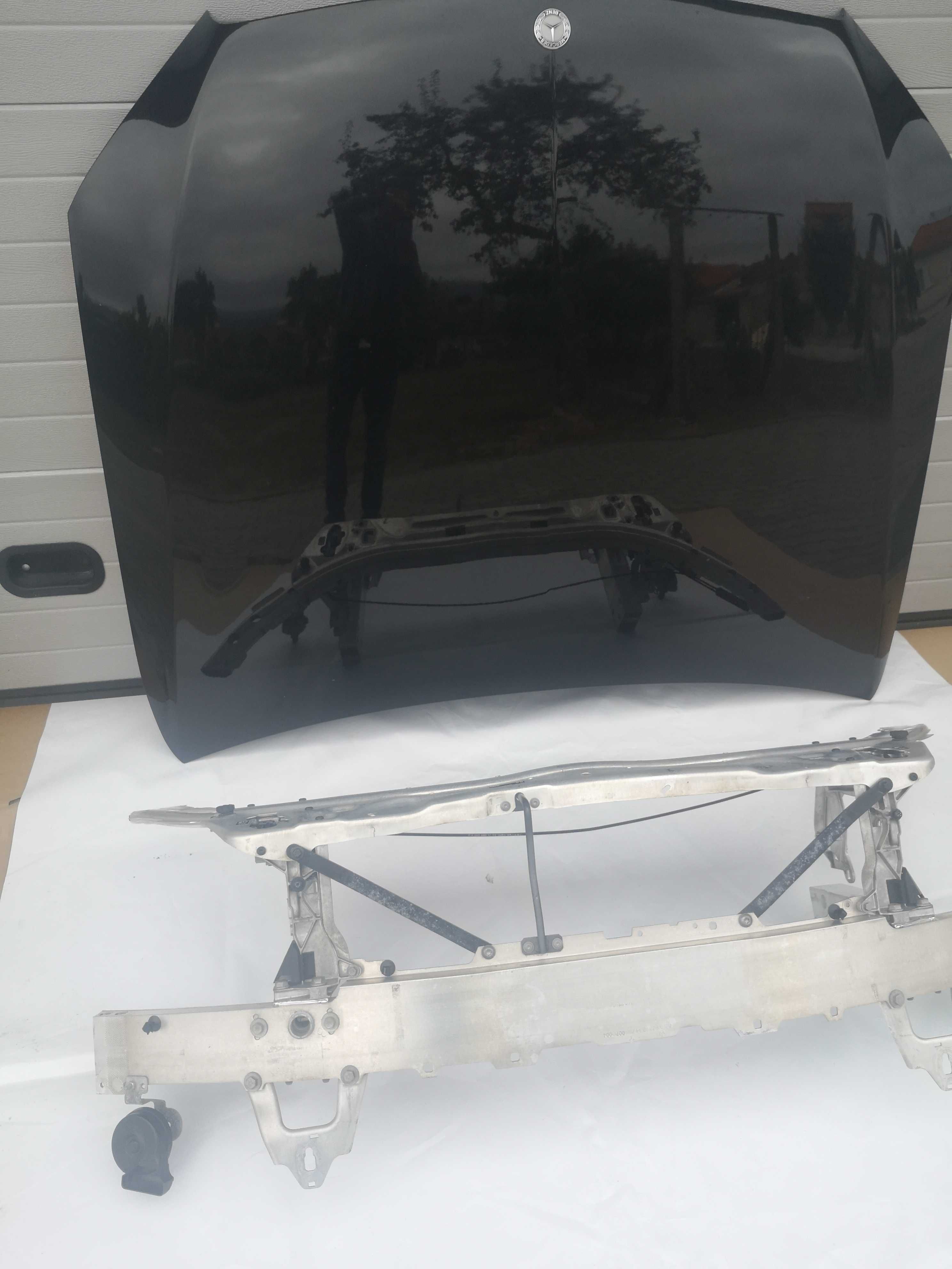 Frente completa c/Farois Opticas Mercedes W205 Class C LED faróis ILS