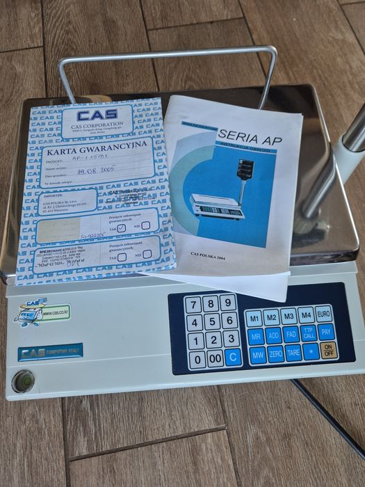 Waga sklepowa CAS AP-1 Niezawodna mało używana