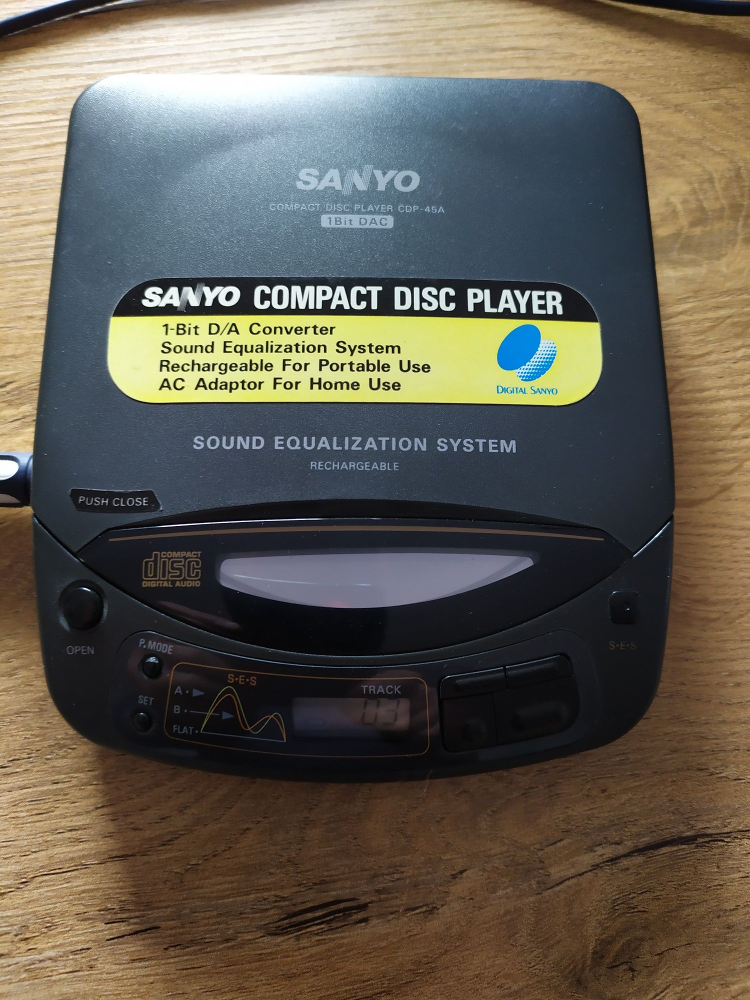 Sanyo Disc Player CDP-45A 1 Bit