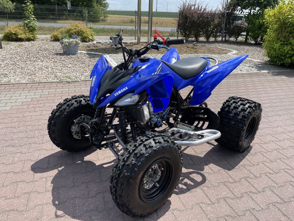 Yamaha Raptor 450 swap hybrid zamiana