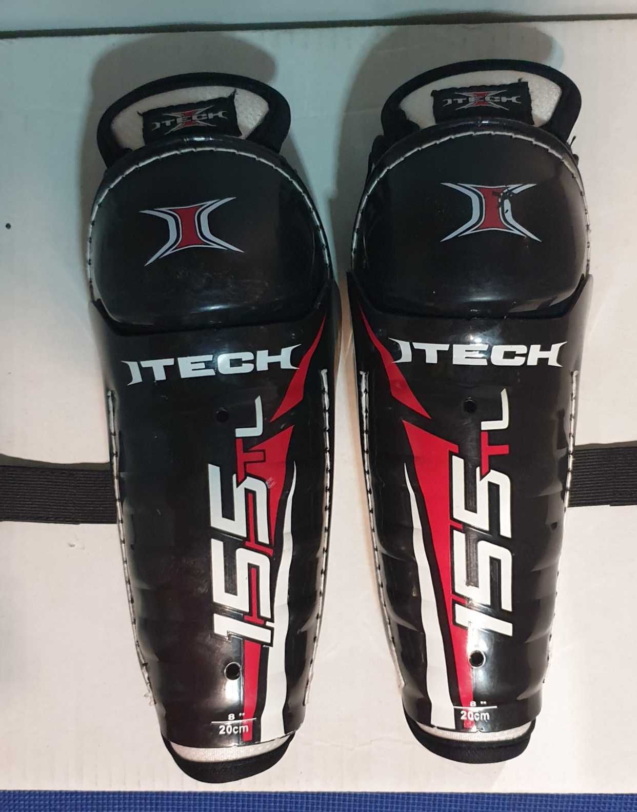 Hokejowe ochraniacze goleni dziecięce I-Tech 155 TL 8"