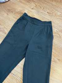 Primark xs 34 spodnie eleganckie czarne szare na gumie